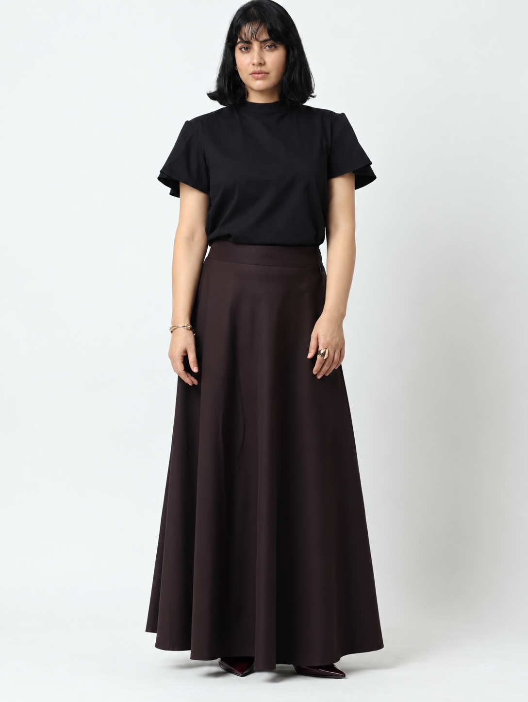 Cocoa Cascade Skirt | 100% Cotton