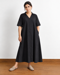 The Black A-Line Dress by Lōma