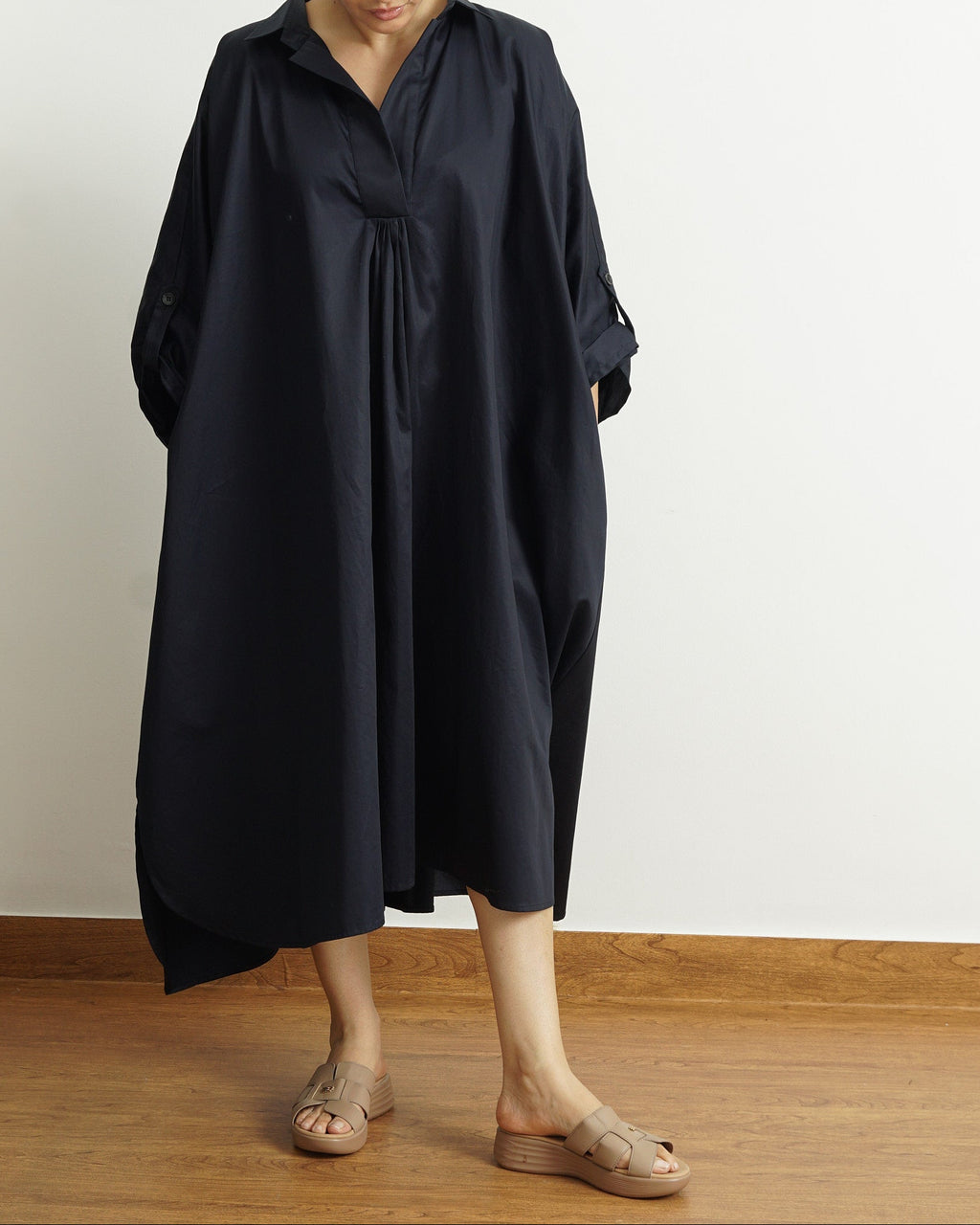 Effortless Volume Dress | 100% Cotton
