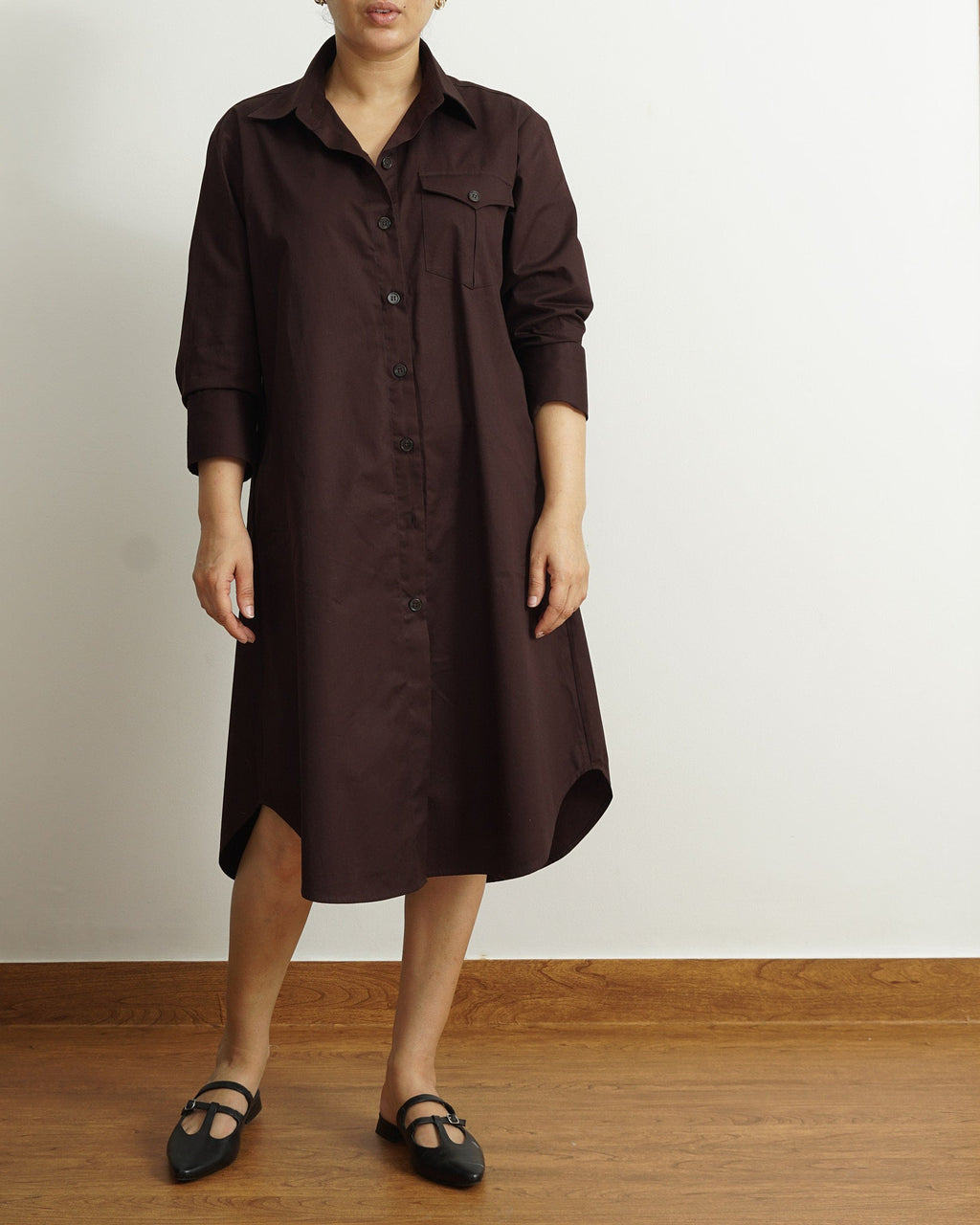 The Cocoa Shirt Dress