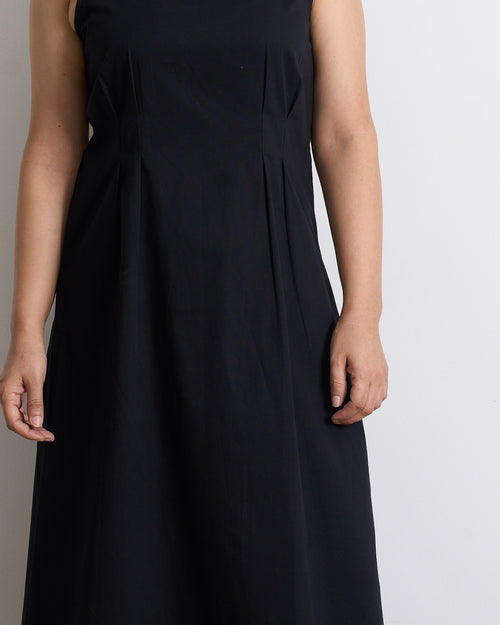 Classic Black Dress | 100% Cotton
