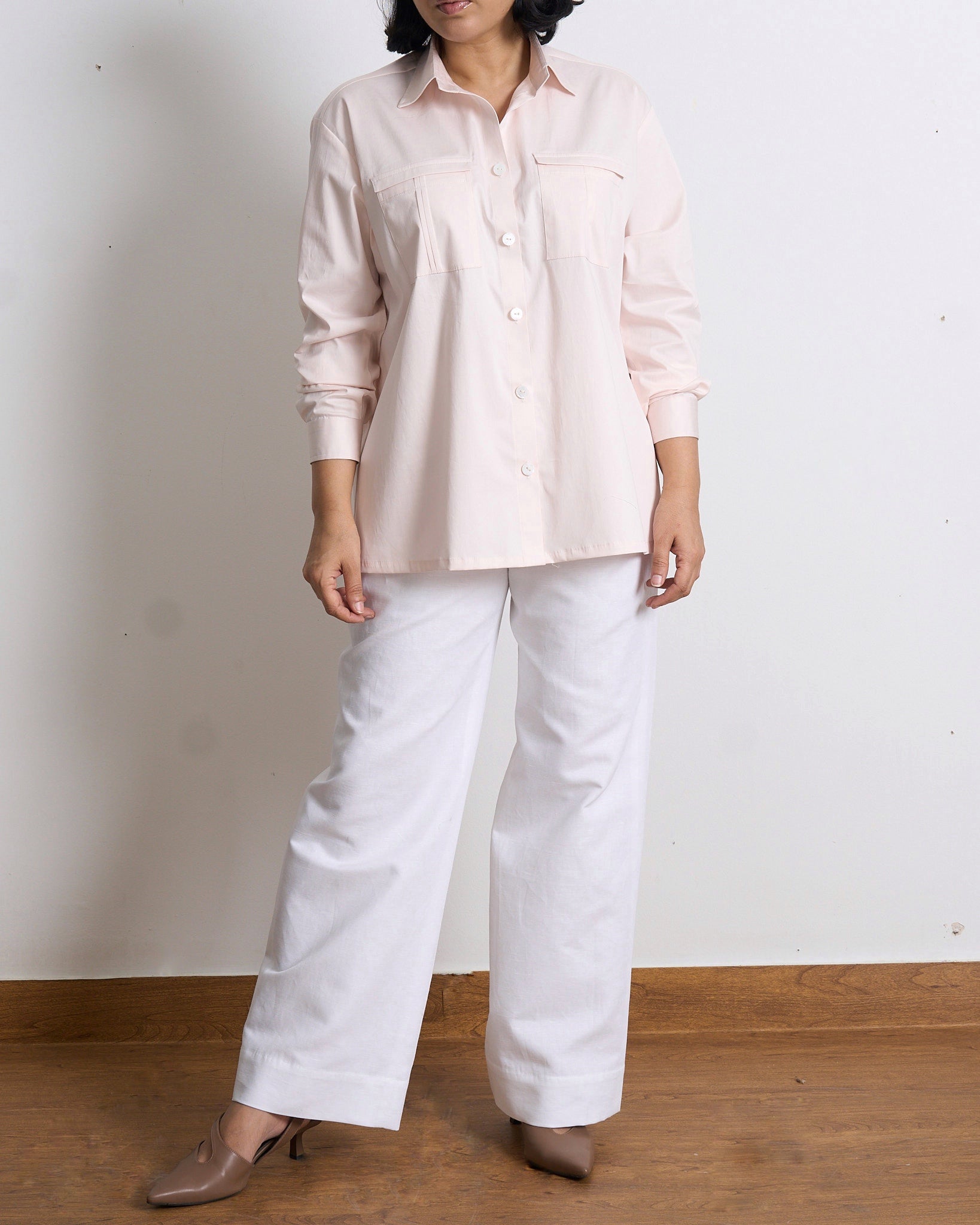 The  blush pink shirt | 100% cotton