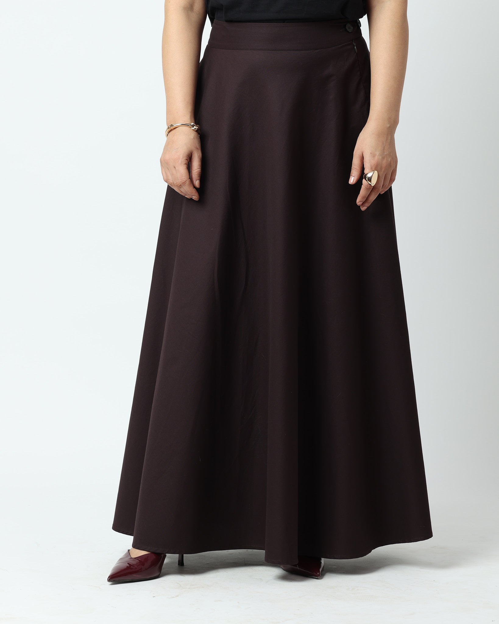 Cocoa Cascade Skirt | 100% Cotton