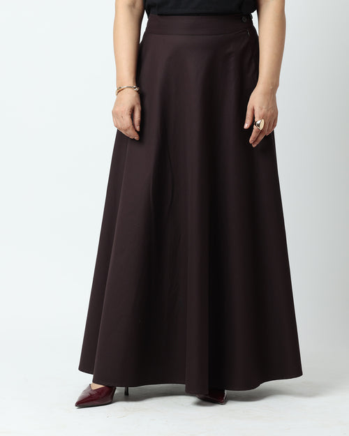 Cocoa Cascade Skirt | 100% Cotton