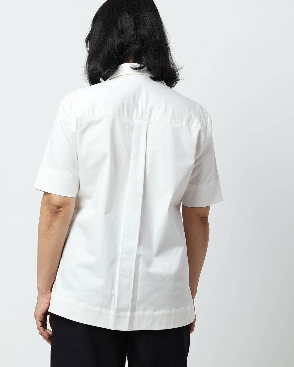 White Twin Pocket Shirt  | 100% Cotton