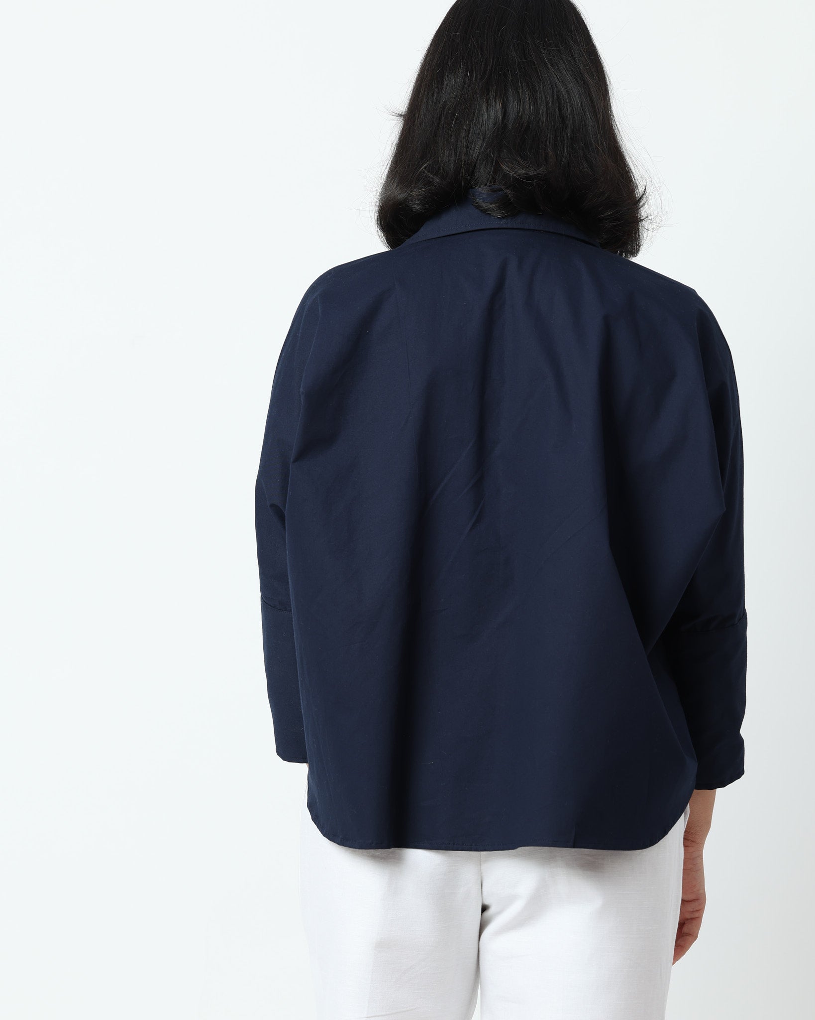 The Navy Drift Shirt | 100% Cotton