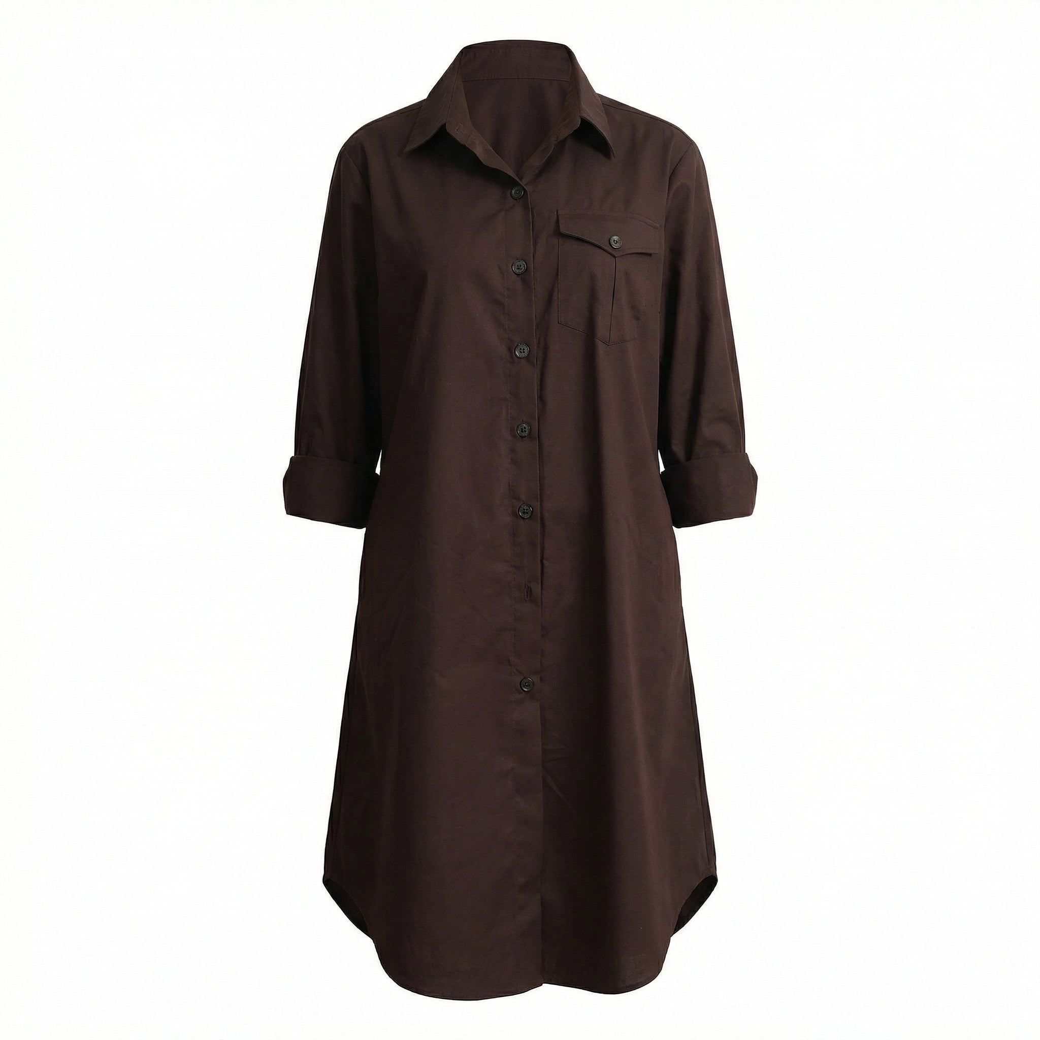 The Cocoa Shirt Dress