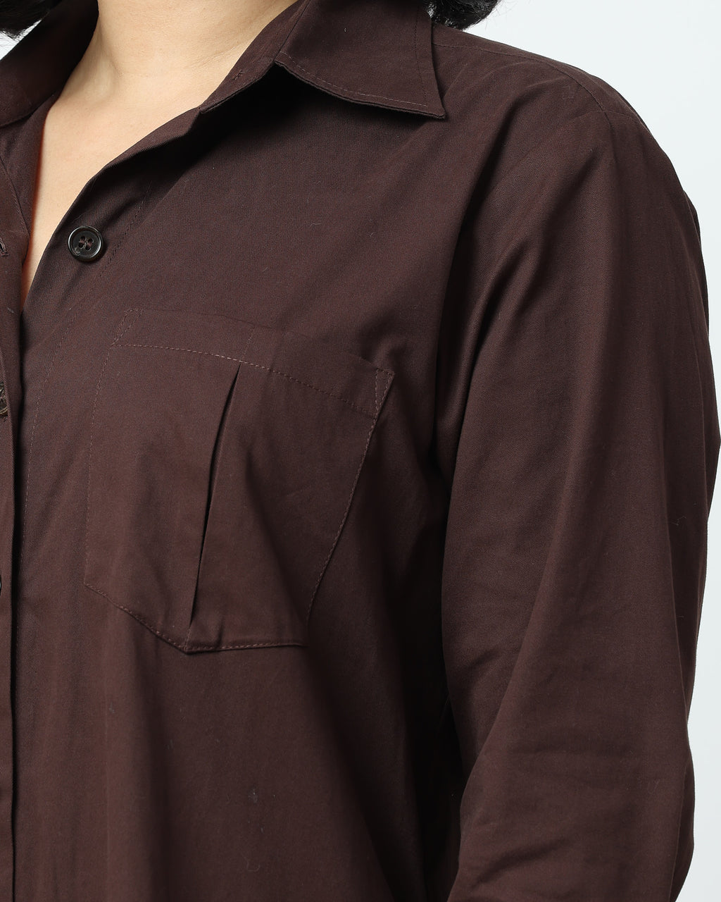 The Cocoa Maxi Shirt Dress | 100% Cotton