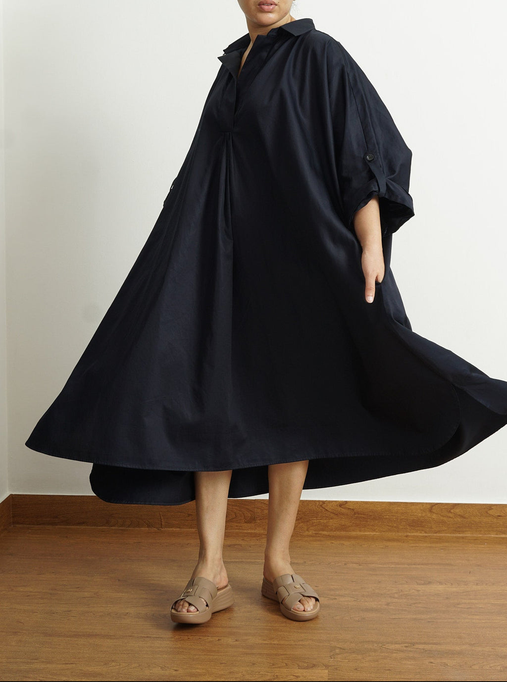 Effortless Volume Dress | 100% Cotton