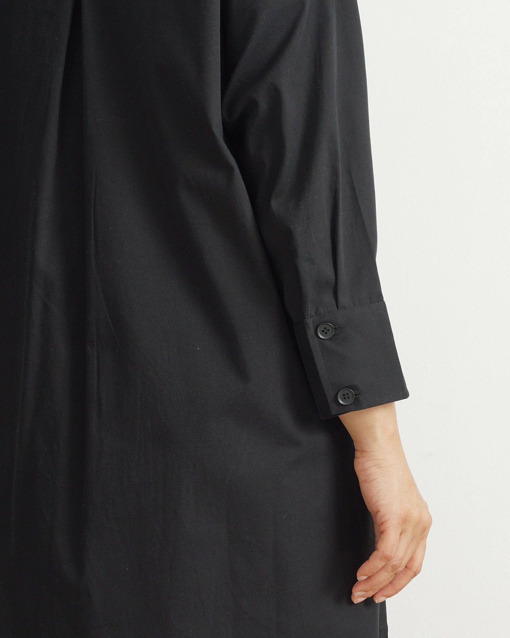 The City Dress in Black | 100% Cotton